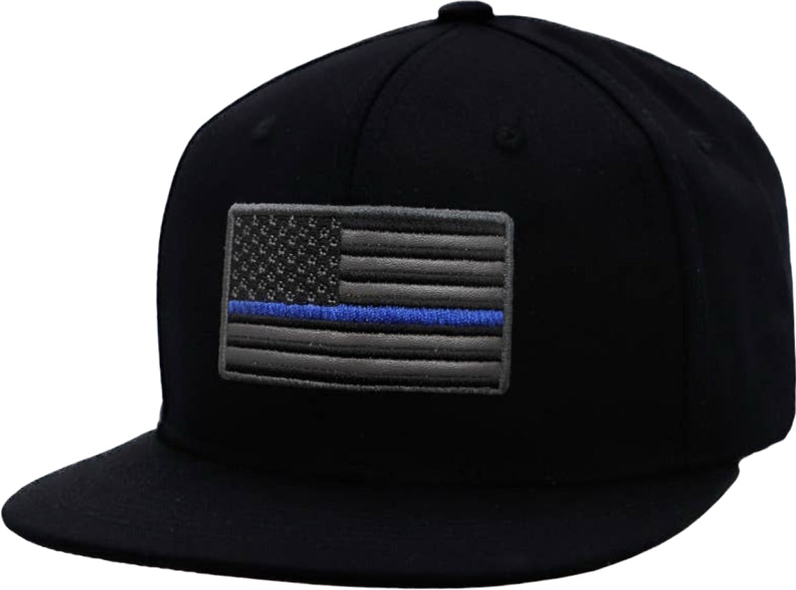 Thin Blue Line Snapback Hat