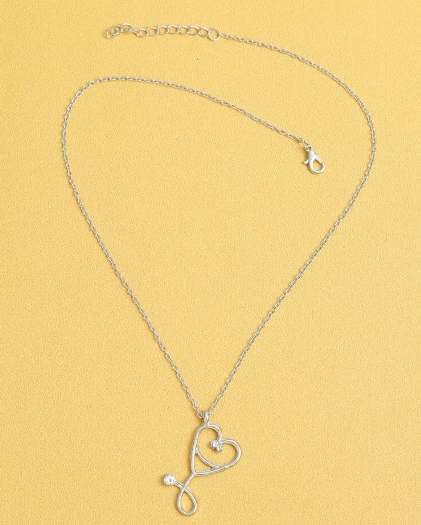 Stethoscope Pendant Necklace