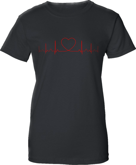 Women’s Short Sleeve with Rhythm Heartbeat
