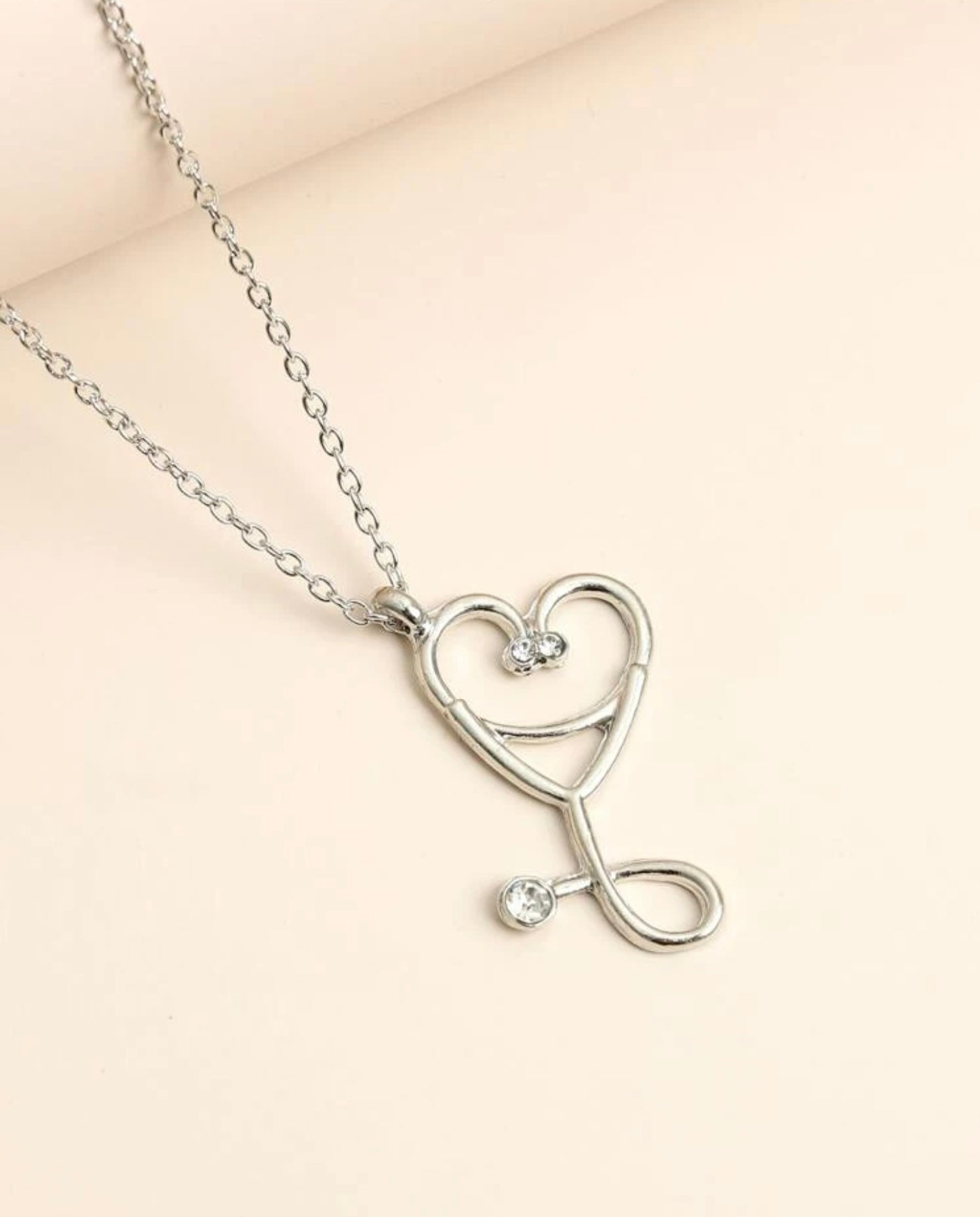 Stethoscope Pendant Necklace