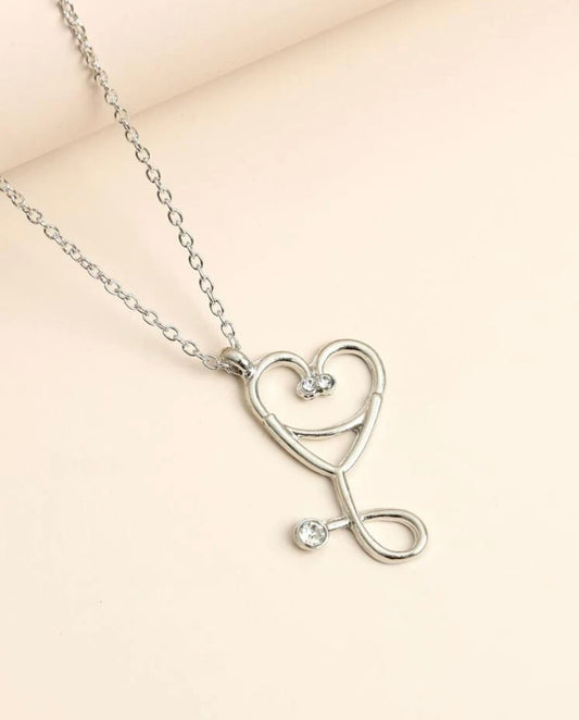 Stethoscope Pendant Necklace