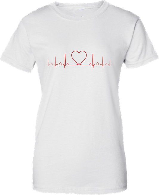Women’s Short Sleeve with Rhythm Heartbeat