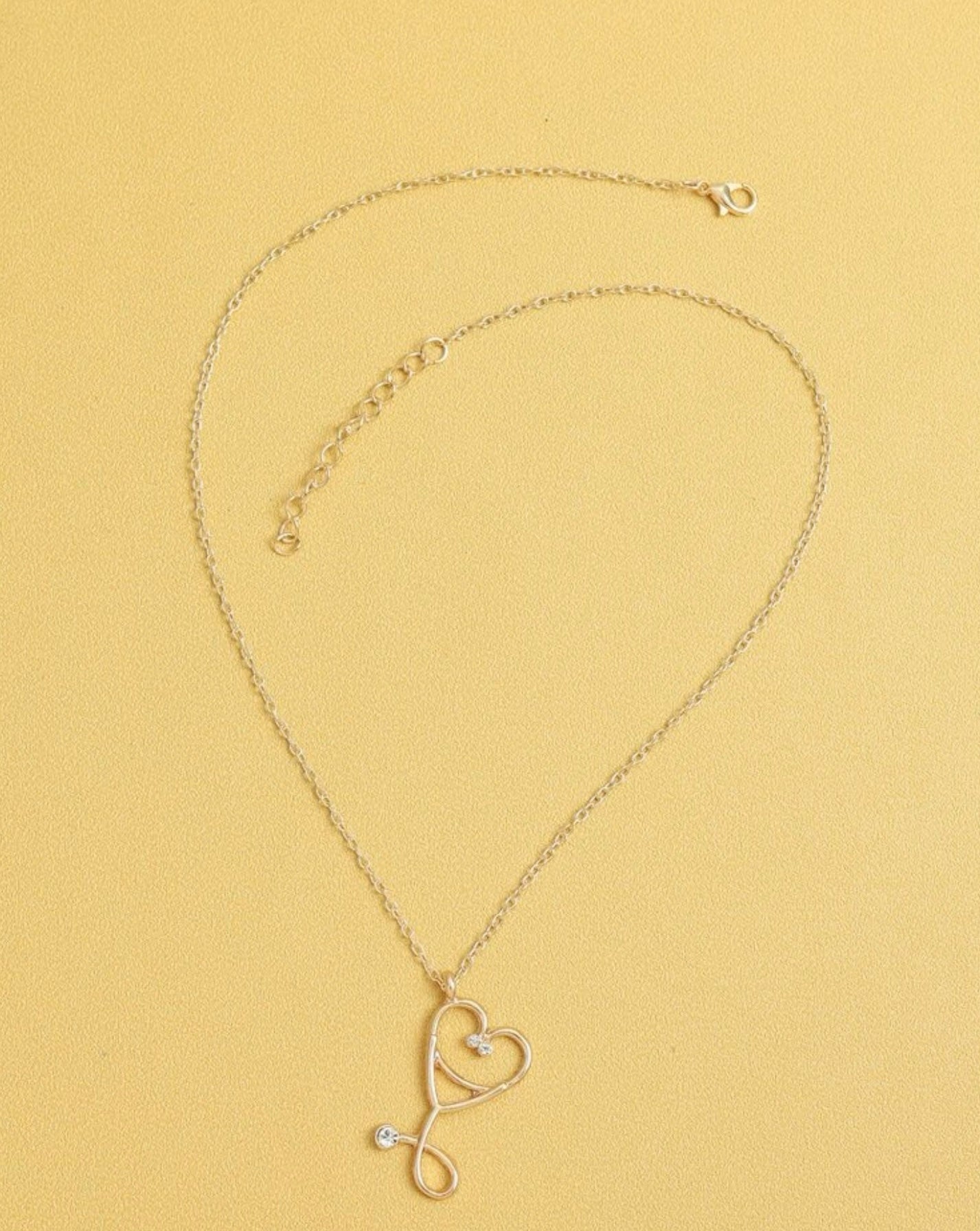 Stethoscope Pendant Necklace