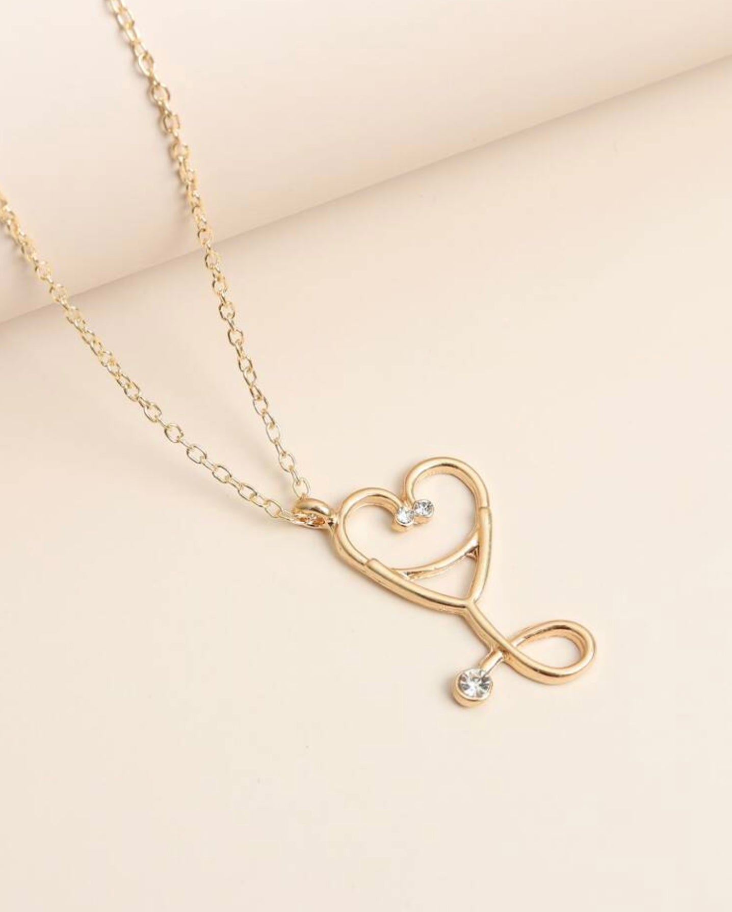 Stethoscope Pendant Necklace