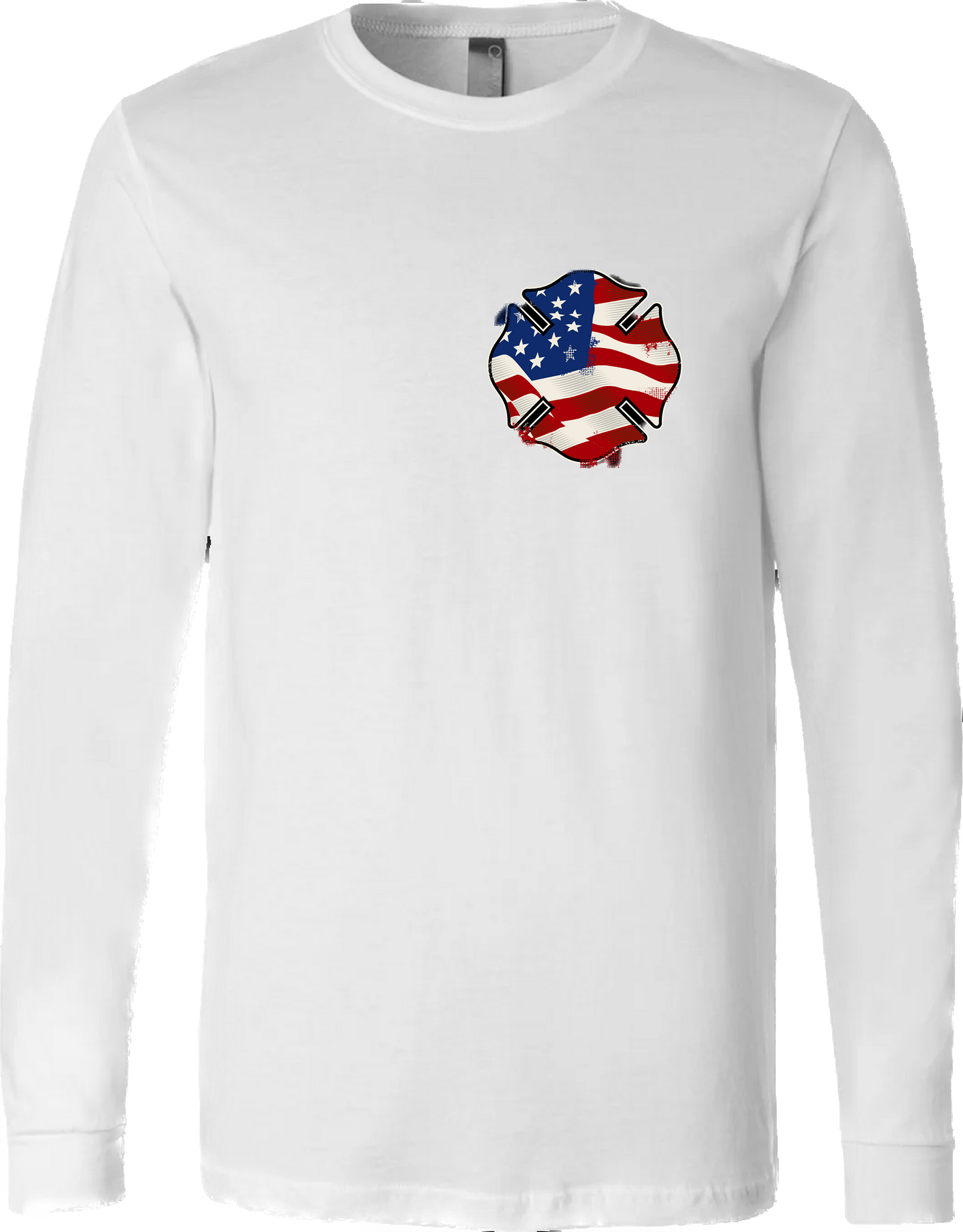 Fireman Shield Long Sleeve T-Shirt