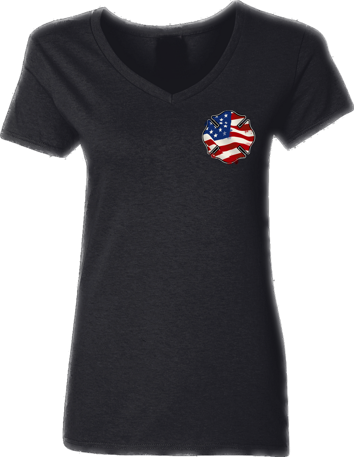 Women’s Fireman Shield V-Neck