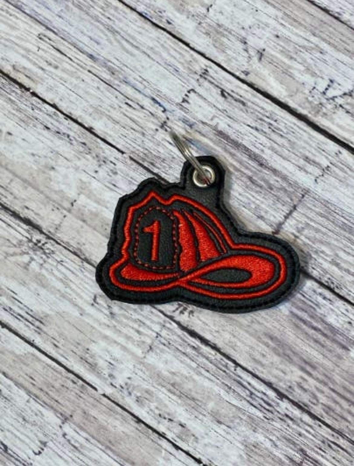 Firefighter Helmet Key Chain