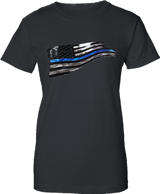 Women’s United States Thin Blue Line Short Sleeve