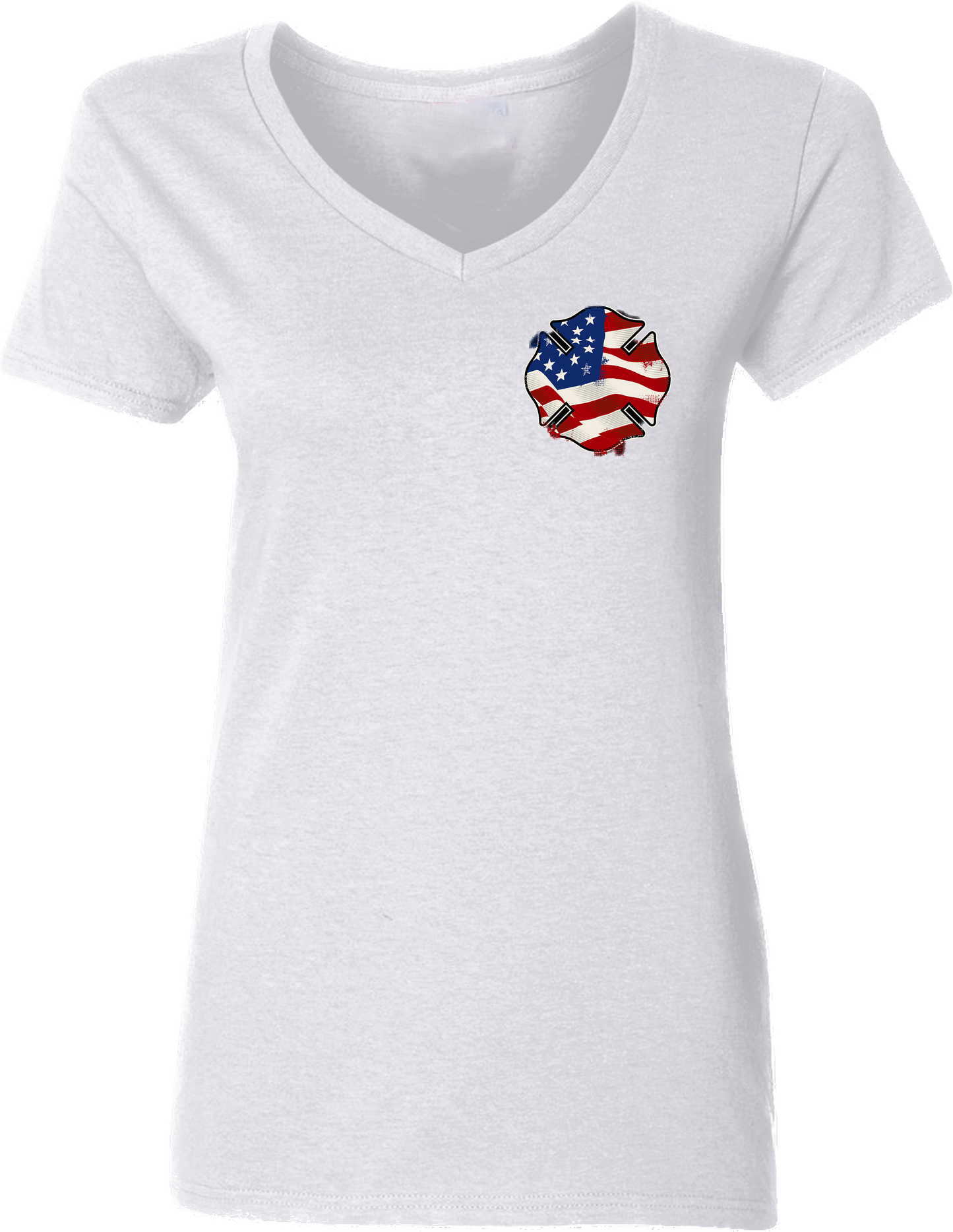 Women’s Fireman Shield V-Neck