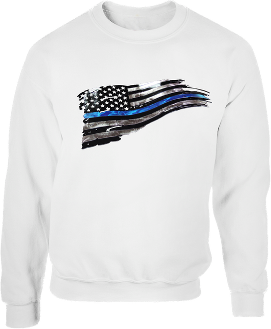 United States Thin Blue Line Crewneck Sweatshirt