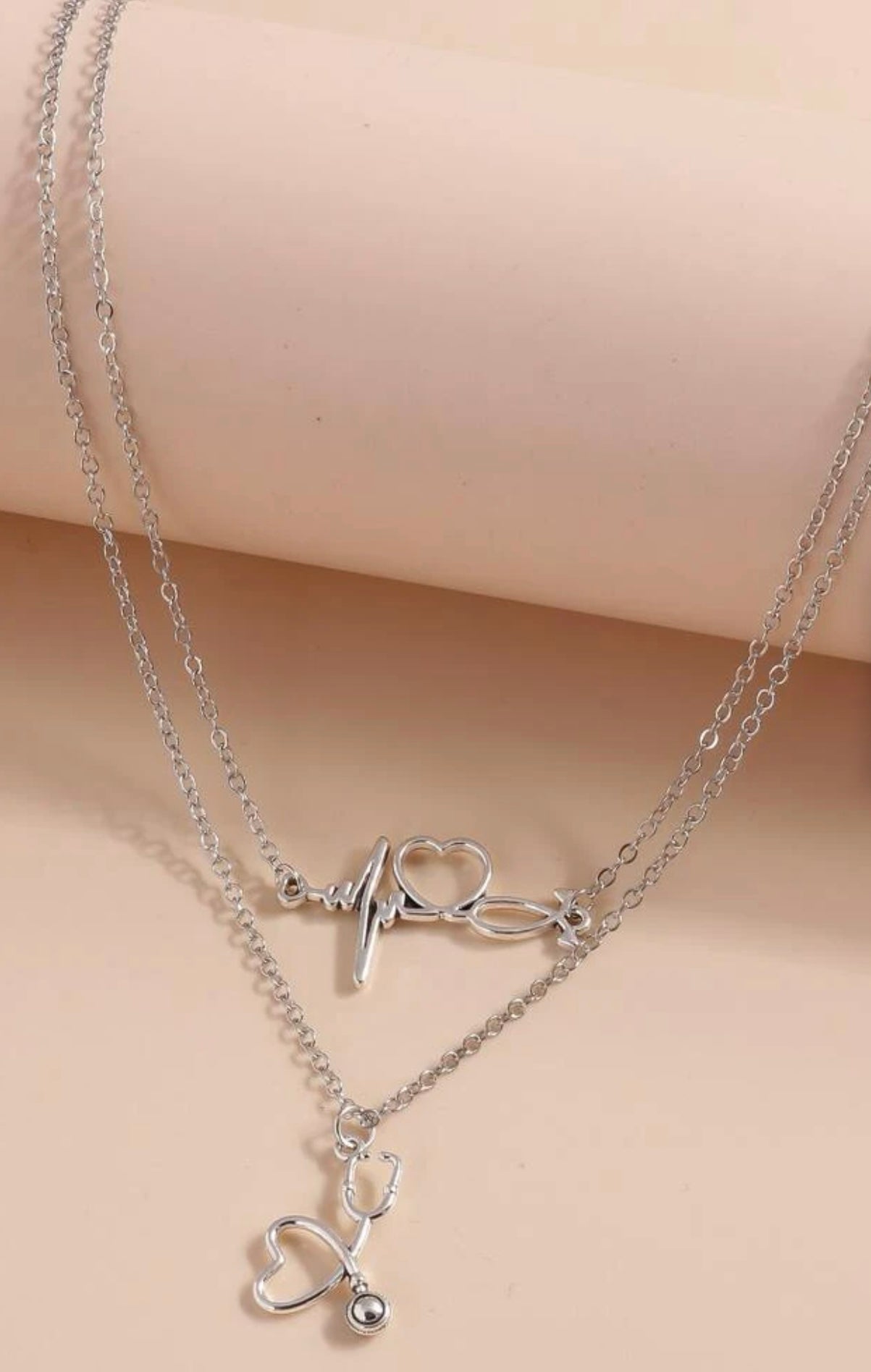 2 in 1 Stethoscope and Rhythm Necklace