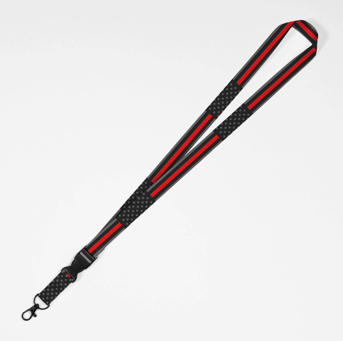 Thin Red Line Lanyard