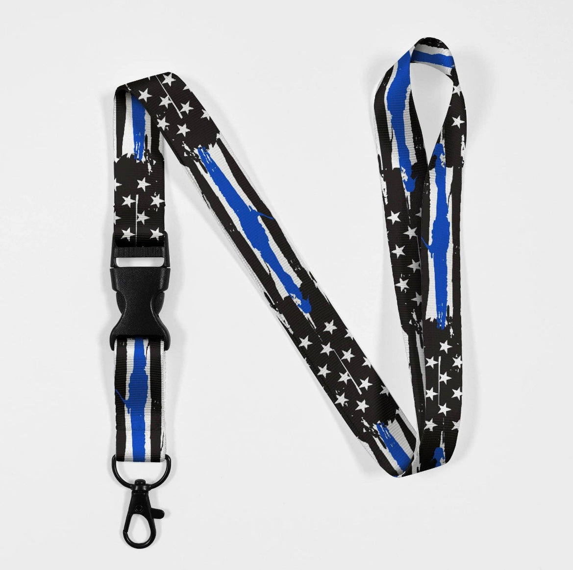 Thin Blue Line Lanyard