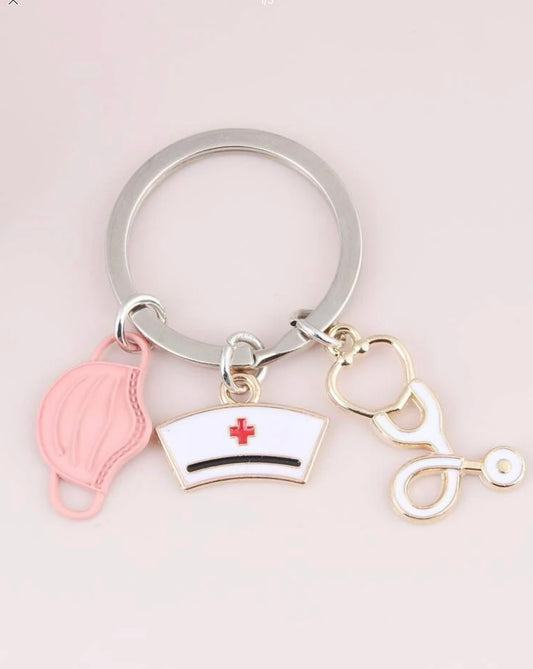 Stethoscope Pendant Keychain