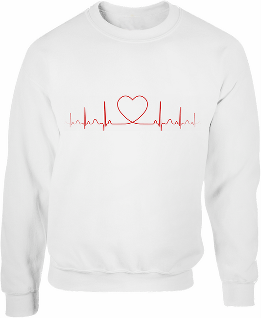 Rhythm Heartbeat Crewneck Sweatshirt