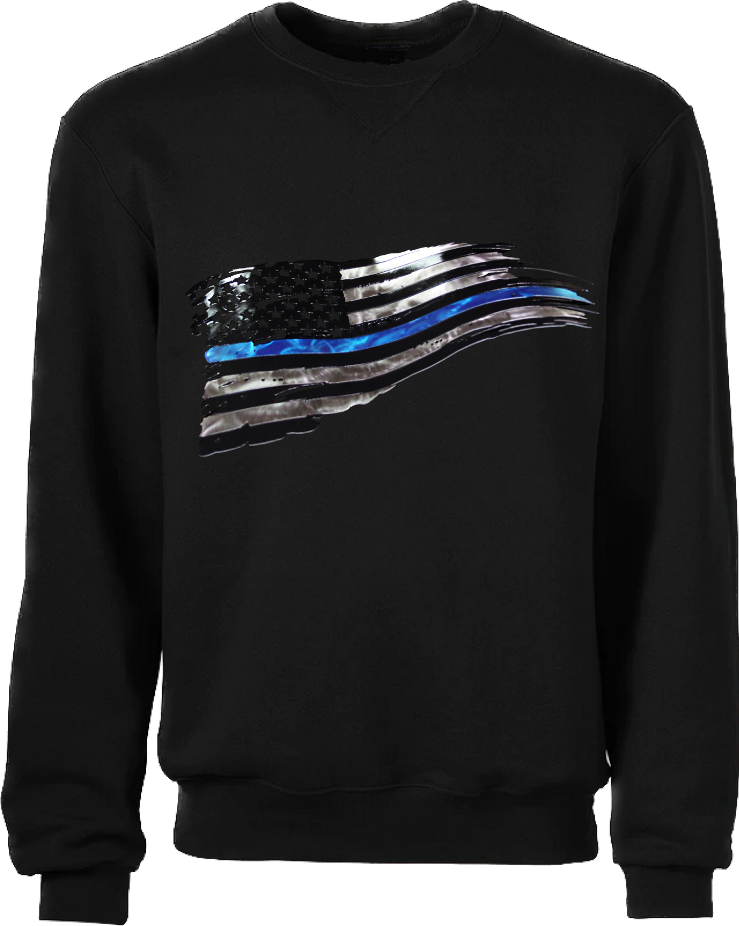 United States Thin Blue Line Crewneck Sweatshirt