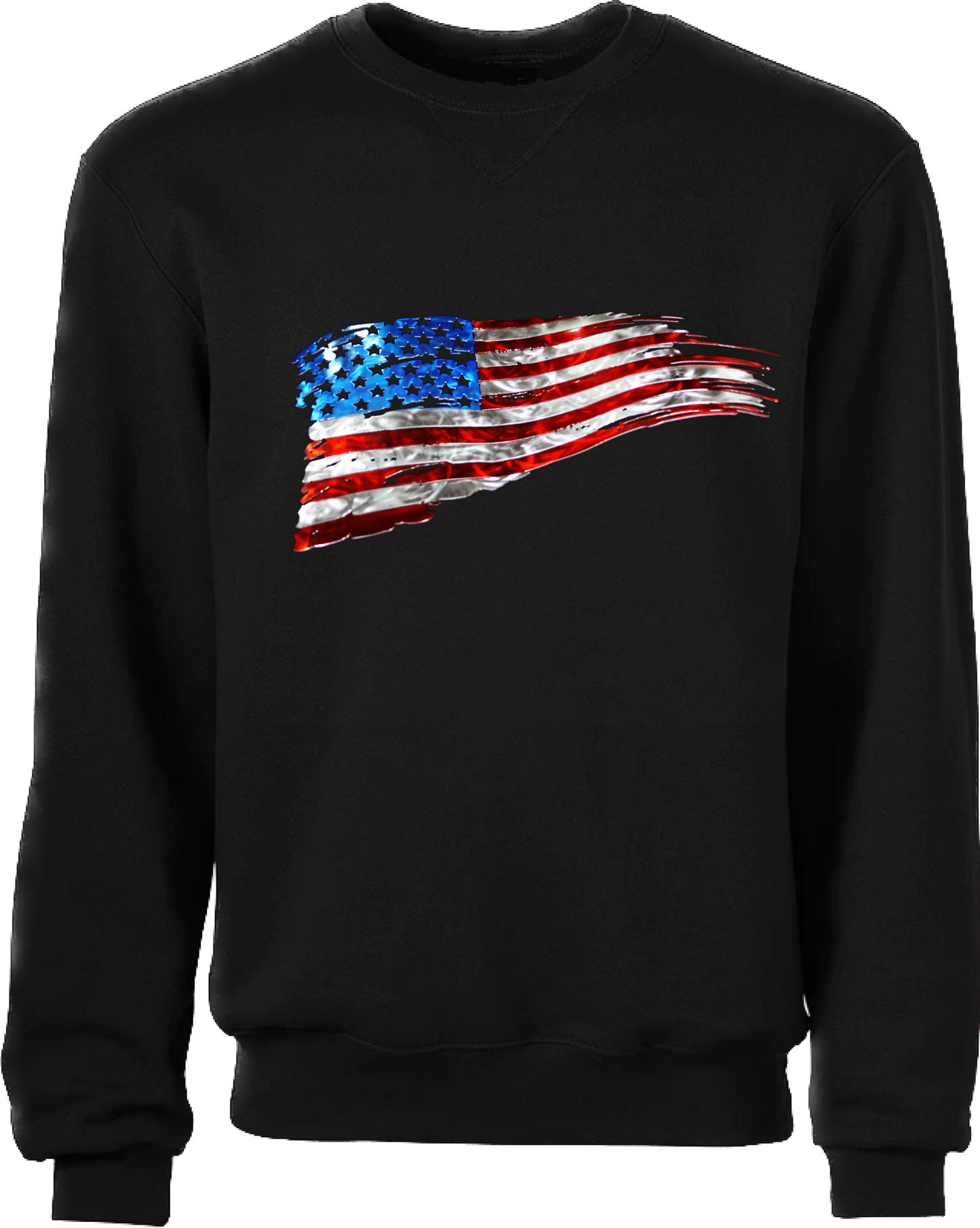 United States Flag Crewneck Sweatshirt