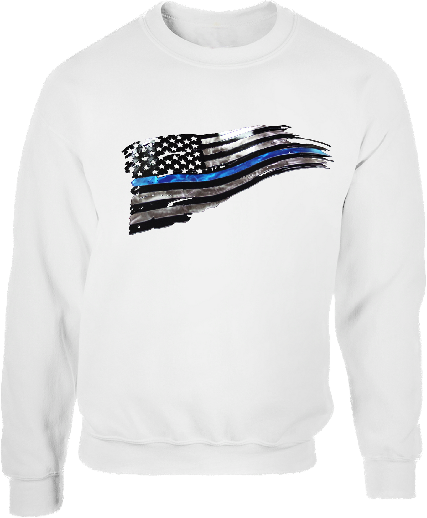United States Thin Blue Line Crewneck Sweatshirt