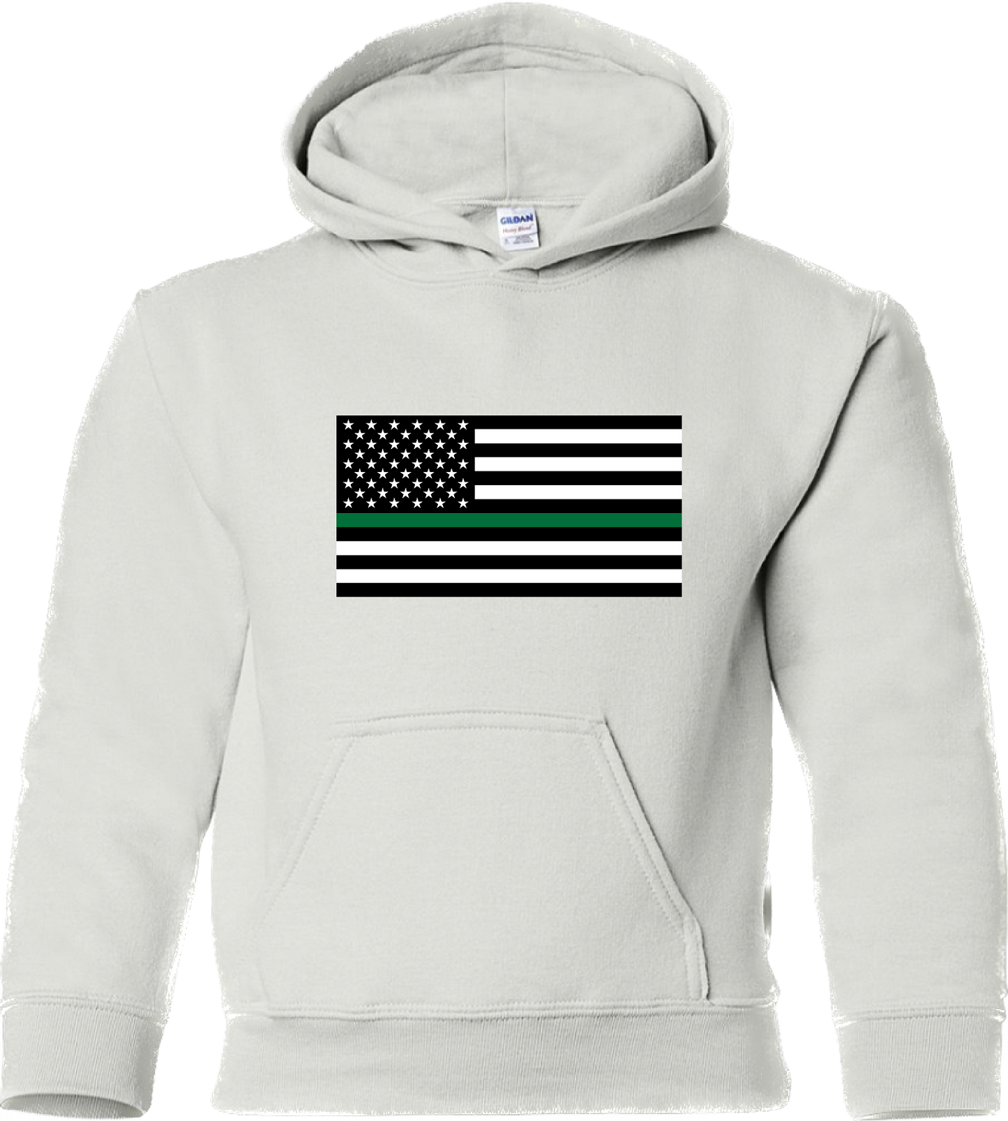 Youth’s Thin Green Line United States Flag Sweatshirt